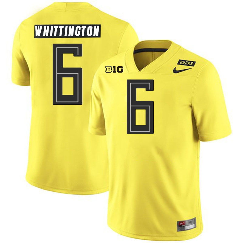 Noah Whittington Oregon Jersey,Oregon Ducks Football Uniforms Youth-Alternate Yellow